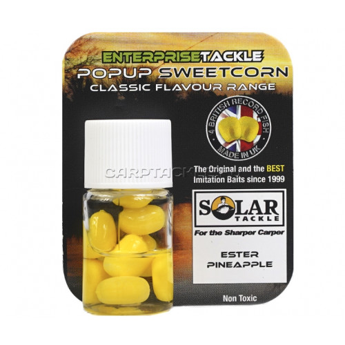 Искусственная плавающая насадка Enterprise Tackle Pop Up Sweetcorn Solar Ester Pineapple Yellow Ананас
